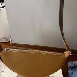 All Saints Tan Crossbody Bag
